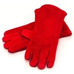 red gloves
