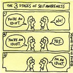 three stages of self-awareness