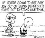 Charlie Brown depressed
