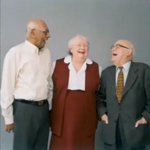 elderly laughter